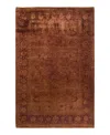Bloomingdale's Fine Vibrance M1078 Area Rug, 6'1x9'2 In Brown