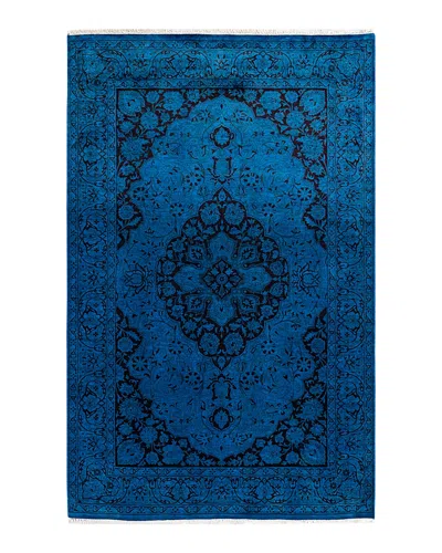 Bloomingdale's Fine Vibrance M1120 Area Rug, 4'7 X 7'1 In Blue