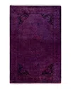 Bloomingdale's Fine Vibrance M1163 Area Rug, 4'2 X 6'3 In Purple