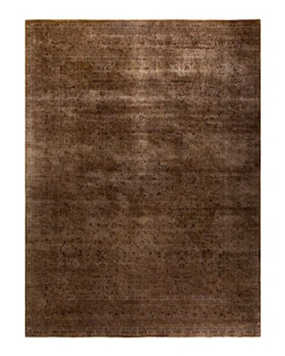 Bloomingdale's Fine Vibrance M1171 Area Rug, 9'2 X 12'2 In Brown