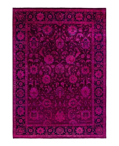 Bloomingdale's Fine Vibrance M1175 Area Rug 9'1x12'3 In Pink