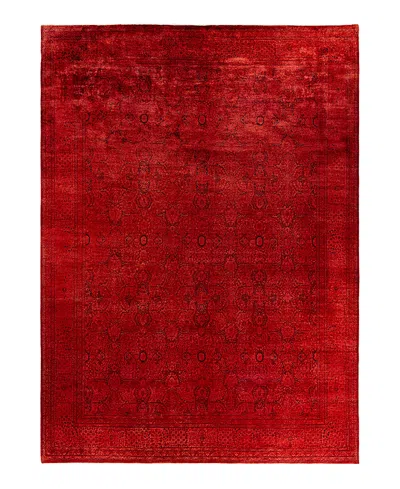 Bloomingdale's Fine Vibrance M1181 Area Rug 10'2x14'4 In Red