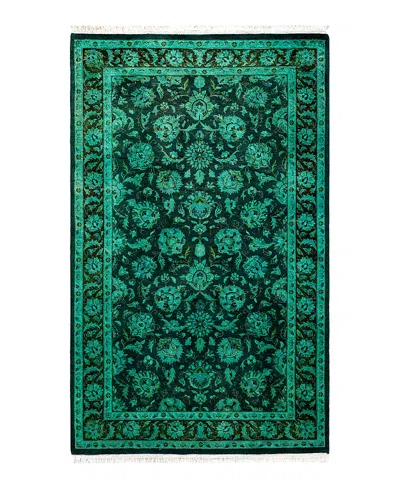 Bloomingdale's Fine Vibrance M1192 Area Rug, 3'2 X 5'2 In Green