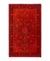 Bloomingdale's Fine Vibrance M1192 Area Rug, 3'2 X 5'2 In Red
