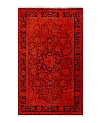 Bloomingdale's Fine Vibrance M1192 Area Rug, 3'2 X 5'2 In Orange
