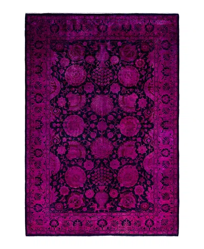 Bloomingdale's Fine Vibrance M1195 Area Rug, 6'2x8'10 In Pink
