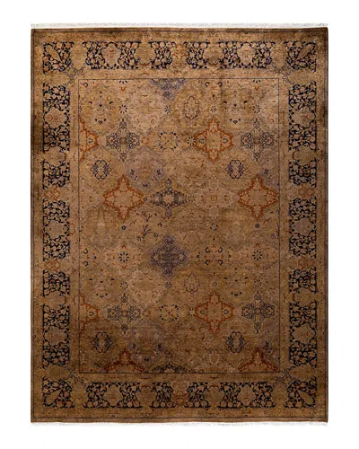 Bloomingdale's Fine Vibrance M1196 Area Rug, 6'3 X 8'8 In Gold