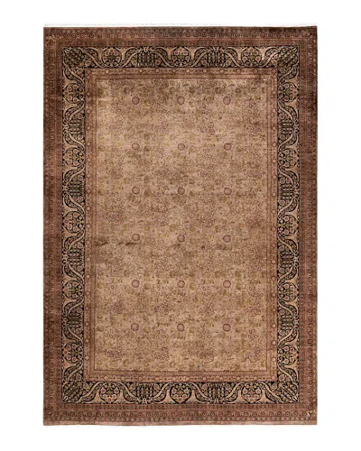 Bloomingdale's Fine Vibrance M1196 Area Rug, 6'3 X 9' In Brown