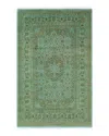 Bloomingdale's Fine Vibrance M1205 Area Rug, 6'1 X 9'7 In Light Blue