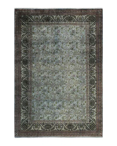 Bloomingdale's Fine Vibrance M1205 Area Rug, 6'3 X 9'1 In Gray