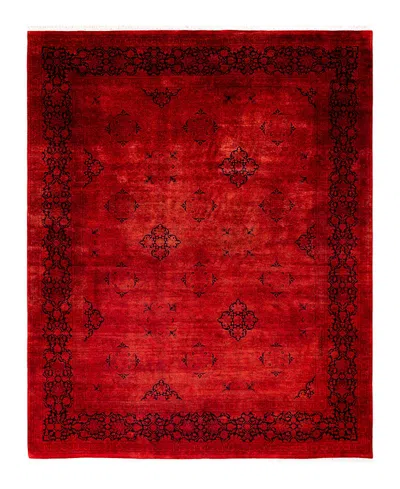 Bloomingdale's Fine Vibrance M1205 Area Rug, 8'3 X 10'3 In Red