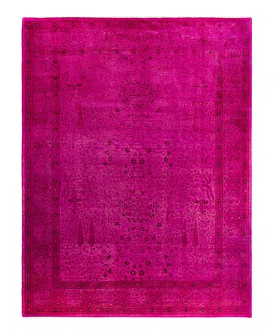 Bloomingdale's Fine Vibrance M1230 Area Rug 9'2x12'1 In Red