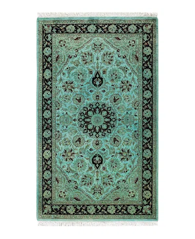 Bloomingdale's Fine Vibrance M1252 Area Rug, 3'2 X 5'3 In Blue