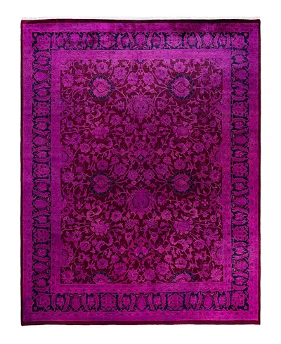 Bloomingdale's Fine Vibrance M1318 Area Rug 8'0x10'4 In Purple