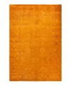 Bloomingdale's Fine Vibrance M1320 Area Rug, 6'2x9'3 In Orange