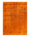 Bloomingdale's Fine Vibrance M1323 Area Rug, 9'2x12'2 In Orange