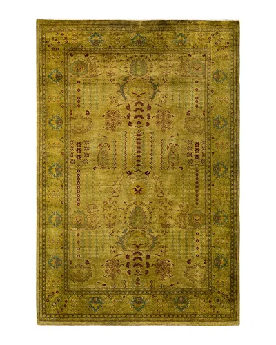 Bloomingdale's Fine Vibrance M1342 Area Rug, 6'3 X 9'5 In Gold