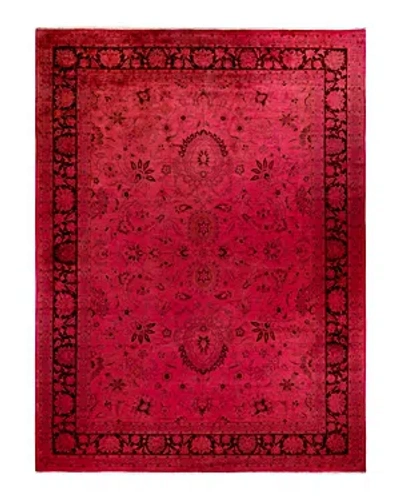 Bloomingdale's Fine Vibrance M1342 Area Rug, 9'2 X 12'4 In Pink