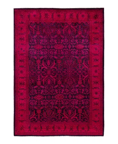 Bloomingdale's Fine Vibrance M1363 Area Rug 4'2x6'0 In Purple