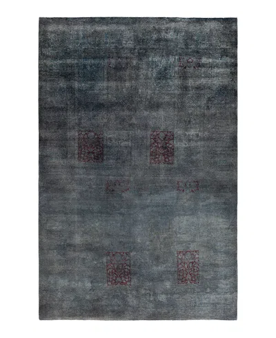 Bloomingdale's Fine Vibrance M1380 Area Rug, 6'2x9'2 In Gray