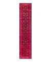 Bloomingdale's Fine Vibrance M1380 Runner Area Rug, 2'7x12'6 In Red
