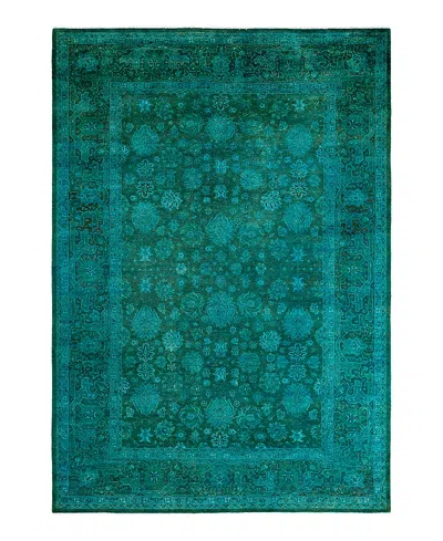 Bloomingdale's Fine Vibrance M1381 Area Rug 6'3x9'1 In Green