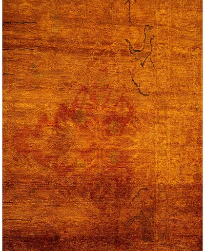 Bloomingdale's Fine Vibrance M1395 Area Rug, 9'1 X 12'8 In Brown