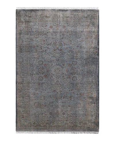 Bloomingdale's Fine Vibrance M1411 Area Rug 4'3x6'4 In Gray