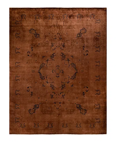 Bloomingdale's Fine Vibrance M1417 Area Rug, 9'2 X 11'10 In Brown