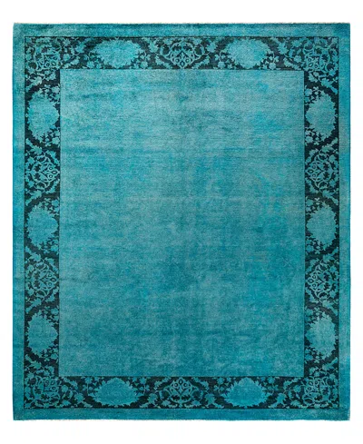 Bloomingdale's Fine Vibrance M1424 Area Rug, 8'5x9'8 In Blue