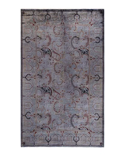 Bloomingdale's Fine Vibrance M1427 Area Rug, 6'2 X 10'1 In Gray