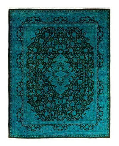 Bloomingdale's Fine Vibrance M1436 Area Rug, 8'2x10'3 In Blue