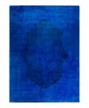 Bloomingdale's Fine Vibrance M1442 Area Rug, 9'1x12'6 In Blue