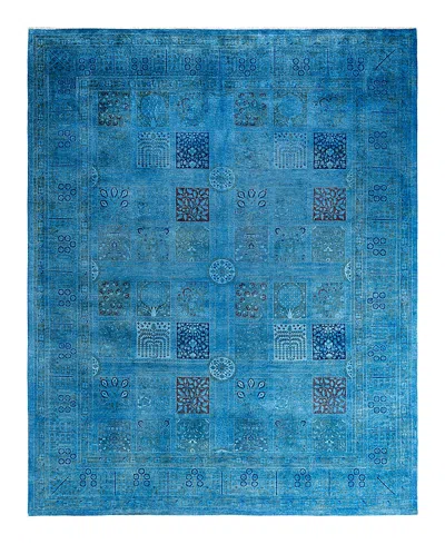 Bloomingdale's Fine Vibrance M1449 Area Rug 8'2x10'5 In Blue