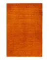 Bloomingdale's Fine Vibrance M1461 Area Rug, 5'1x7'6 In Orange