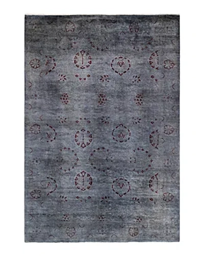 Bloomingdale's Fine Vibrance M1462 Area Rug, 5'2 X 7'6 In Gray