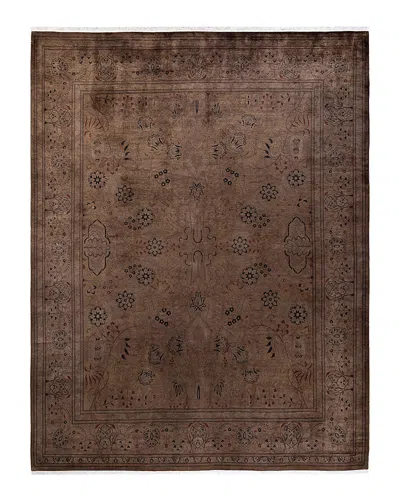 Bloomingdale's Fine Vibrance M1471 Area Rug, 8'2 X 10'4 In Brown
