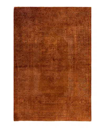 Bloomingdale's Fine Vibrance M1482 Area Rug, 5'2x7'7 In Brown