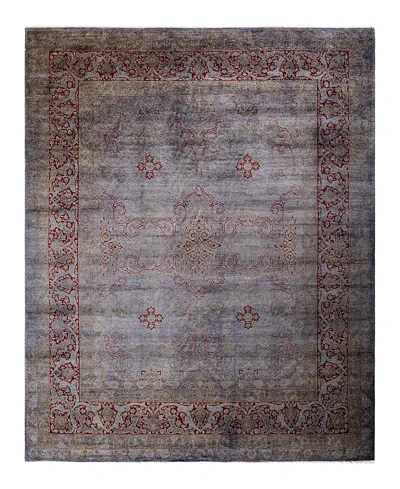 Bloomingdale's Fine Vibrance M1494 Area Rug, 8'2 X 10'3 In Gray