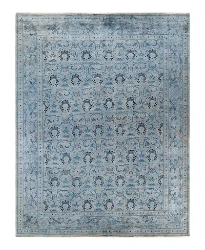 Bloomingdale's Fine Vibrance M1503 Area Rug, 8'1x10'2 In Blue