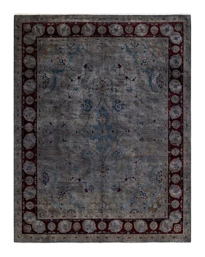 Bloomingdale's Fine Vibrance M1521 Area Rug, 8'1 X 10'4 In Gray