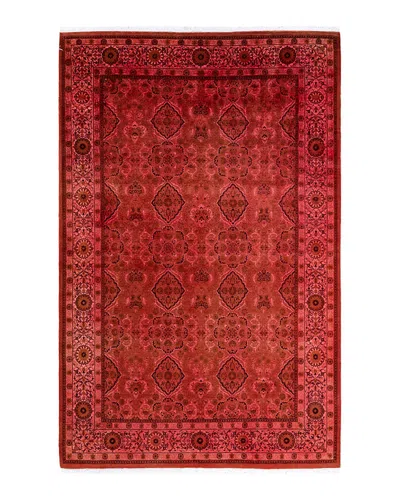 Bloomingdale's Fine Vibrance M1550 Area Rug, 6'2 X 9'6 In Brown