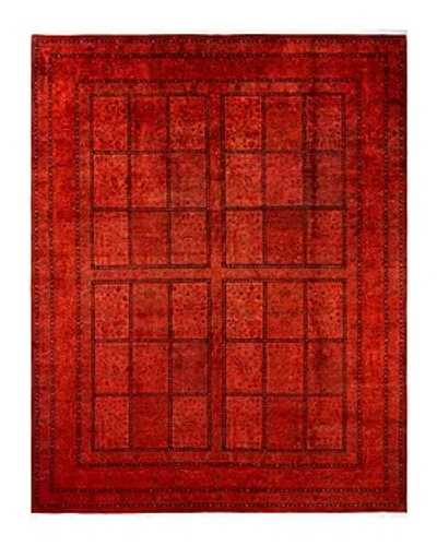 Bloomingdale's Fine Vibrance M1550 Area Rug, 9'1 X 12'4 In Orange