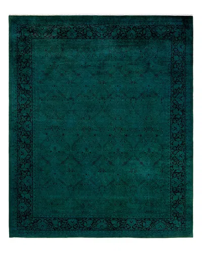 Bloomingdale's Fine Vibrance M1560 Area Rug, 8'1 X 9'10 In Green
