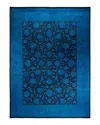 Bloomingdale's Fine Vibrance M1585 Area Rug, 9'1 X 12'2 In Blue