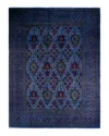 Bloomingdale's Fine Vibrance M1591 Area Rug, 10'1 X 13'6 In Blue