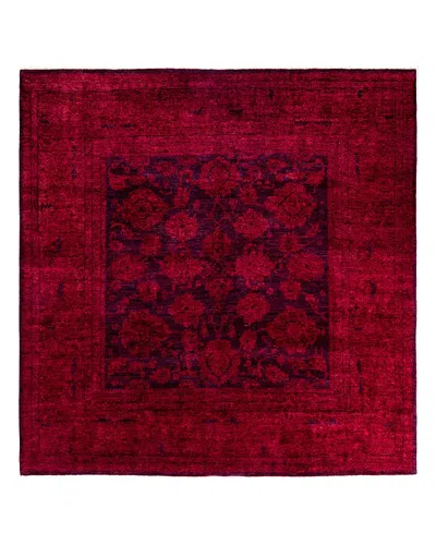 Bloomingdale's Fine Vibrance M1592 Area Rug, 8'8 X 8'10 In Purple