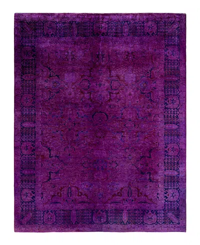 Bloomingdale's Fine Vibrance M1619 Area Rug 8'3x10'5 In Purple
