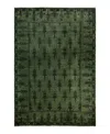 Bloomingdale's Fine Vibrance M982 Area Rug, 6'2x9'0 In Green