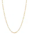 Bloomingdale's Flat Paperlink Chain Necklace In 14k Yellow Gold, 18 - Exclusive In Gold